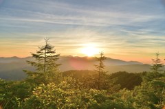 1300mからの夕景
