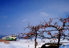 明けましておめでとうございます。新年の一瞬の晴間でした(^^)