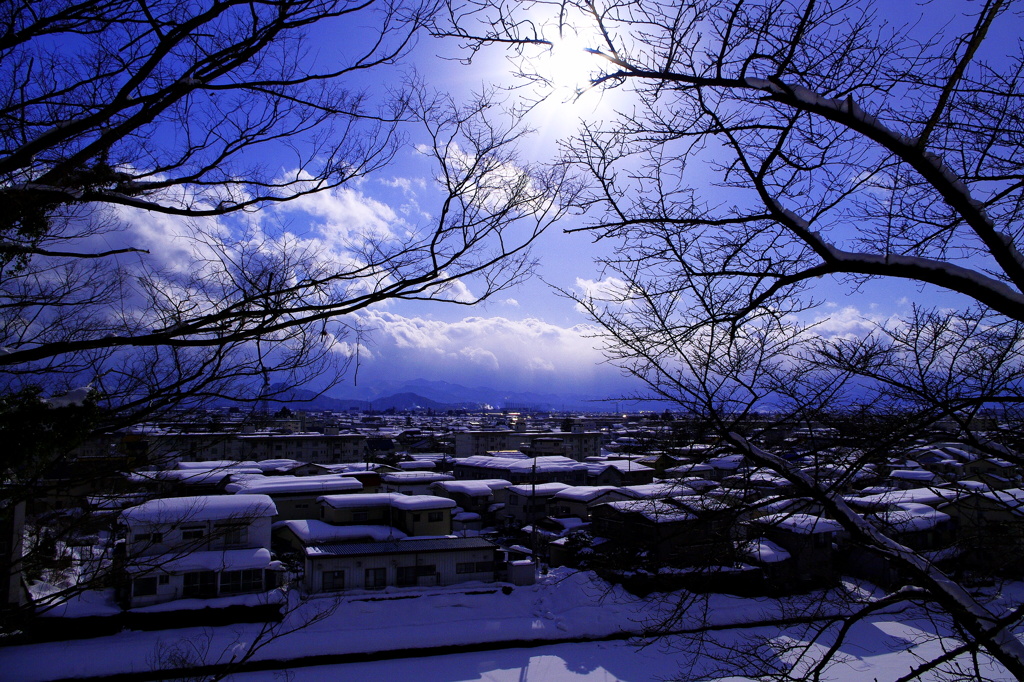 一瞬の晴間