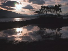 夜明け雲