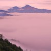 白布峠から裏磐梯山
