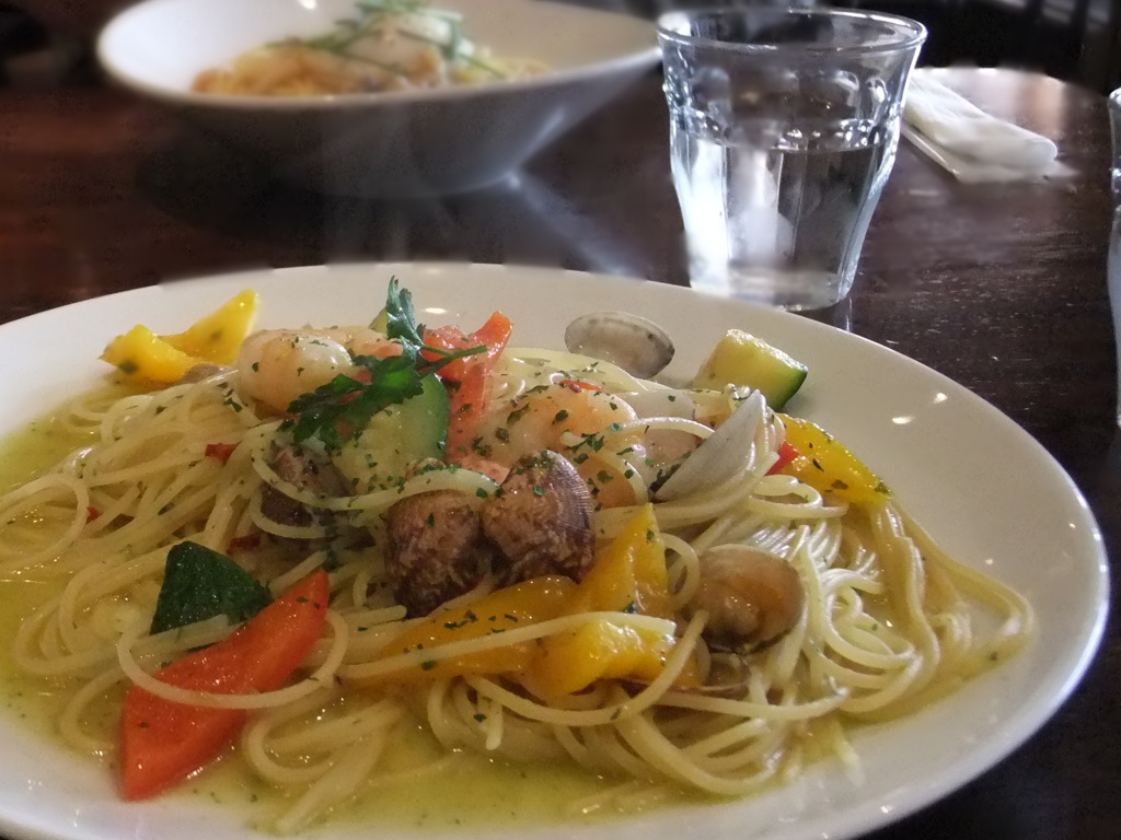 パスタでランチ