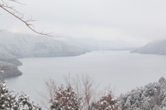 冬の芦ノ湖