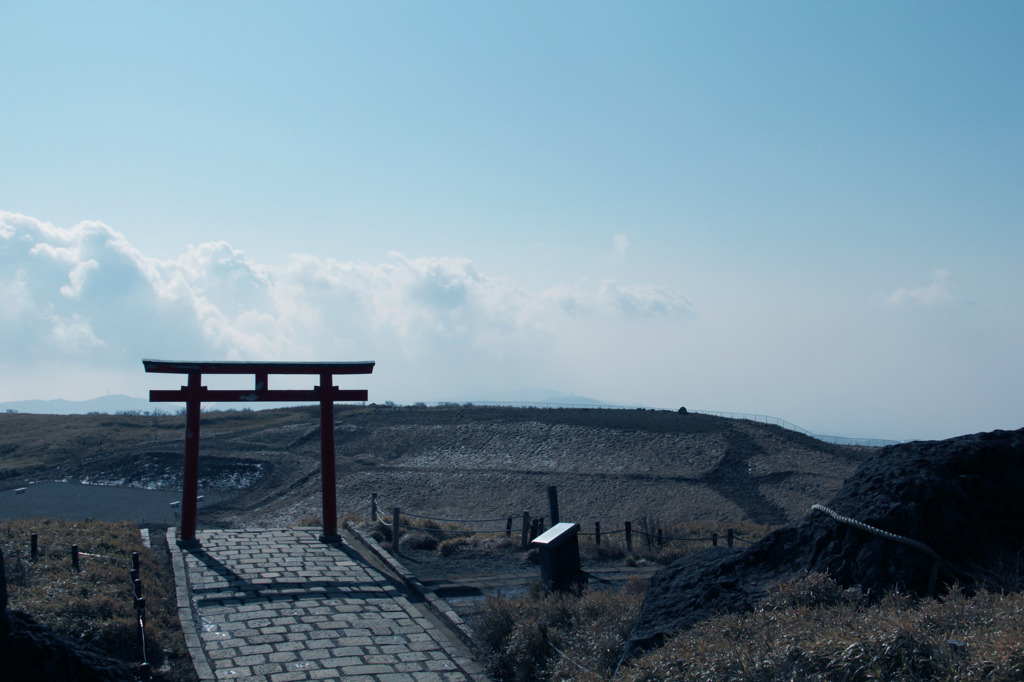 箱根神社　元宮　鳥居