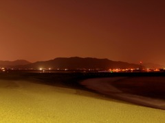 桂浜　夜景