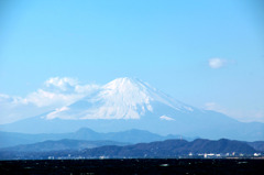 江ノ島から富士山