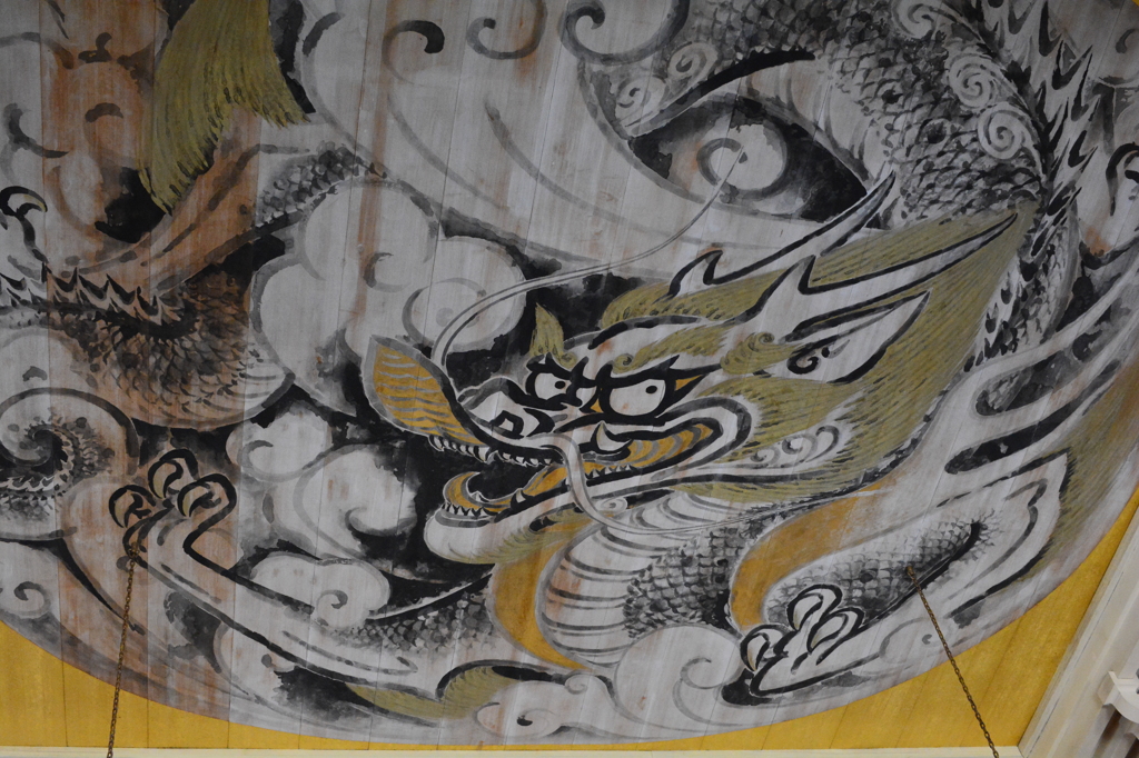 白龍図　天井画　円覚寺