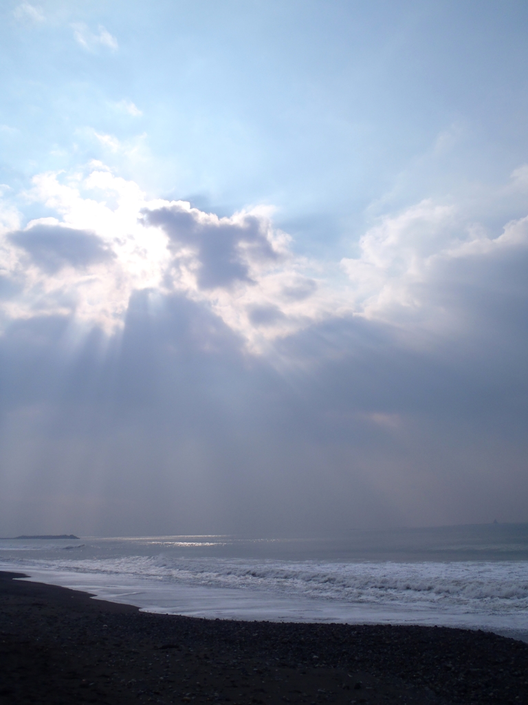 雲と光と