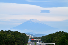 雪解けの富士