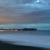 夜明け前　江の島
