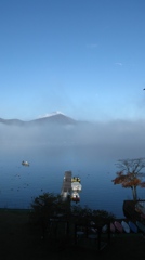 箱根の朝