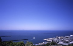 猫の島（青島）に渡る