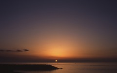 瀬戸内の夕日