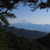 うっすら富士山