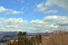 竹田城跡地からの景色