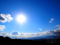 清水の舞台からの空