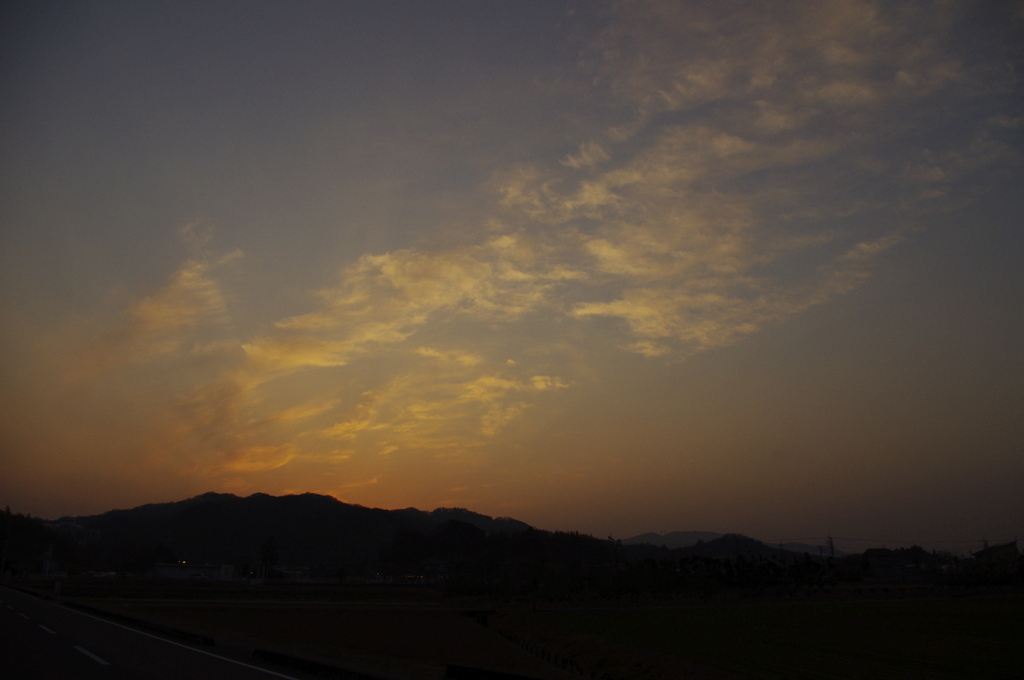 自然のグラデーション