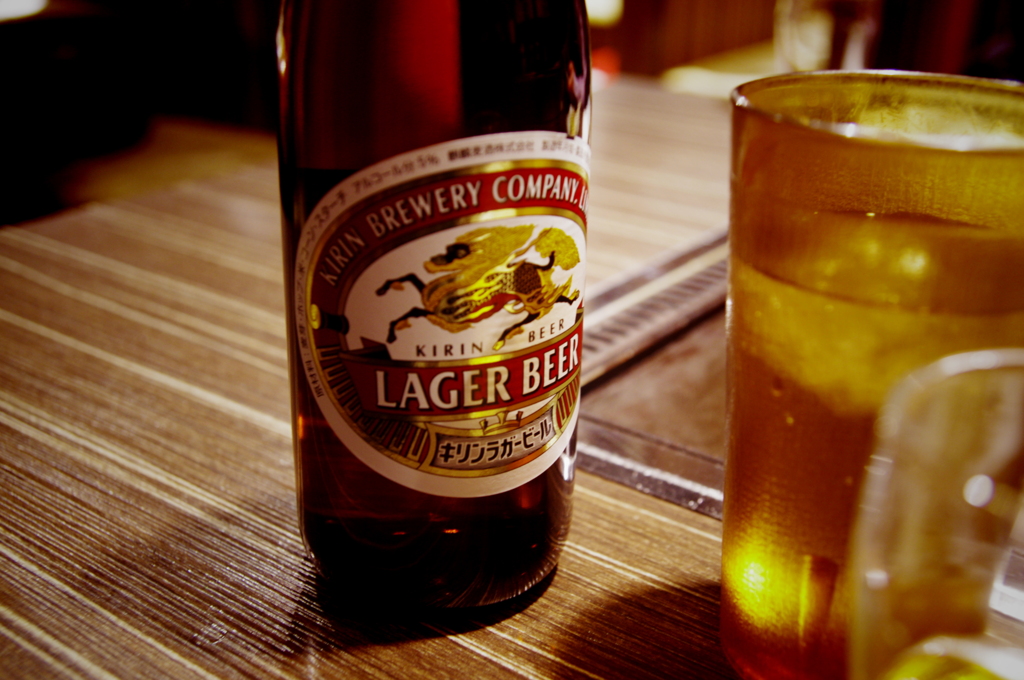 おビール