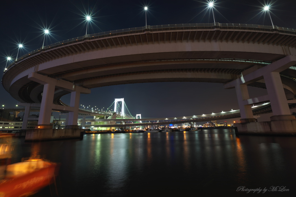 港の夜景