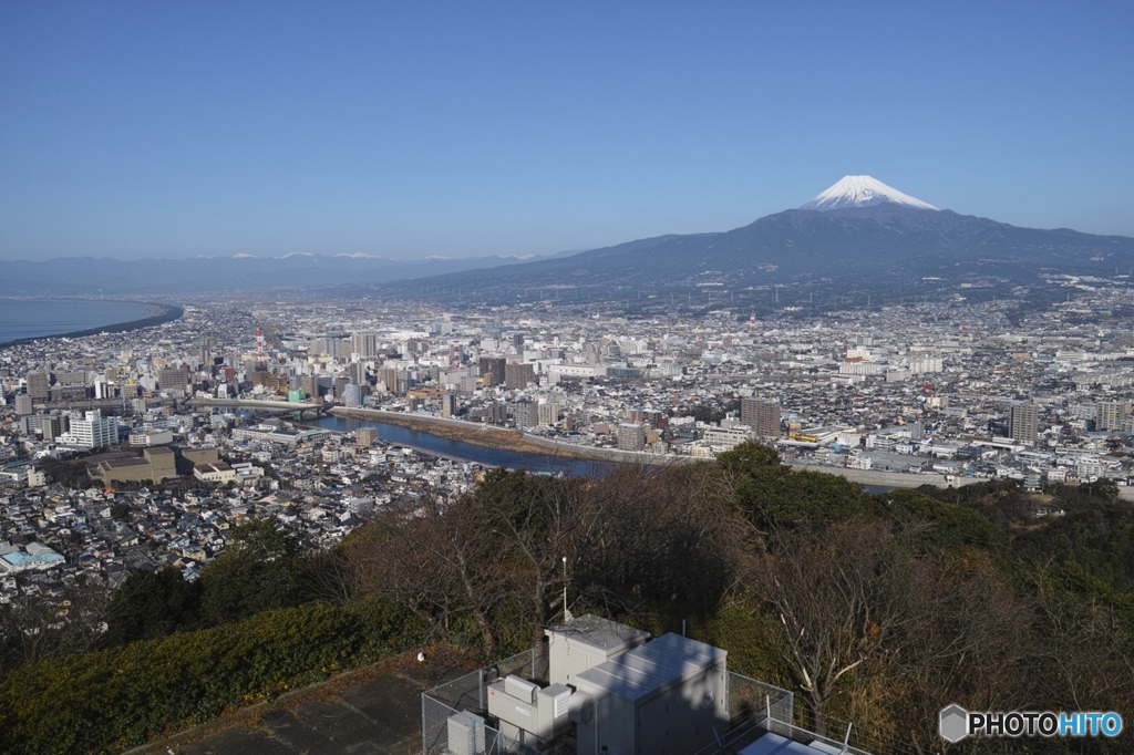 香貫山より