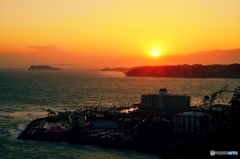 夕陽