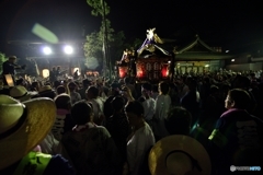 深夜の祭り