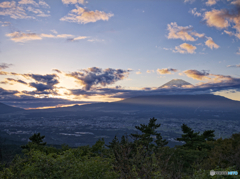 レモンを撮った日の夕景