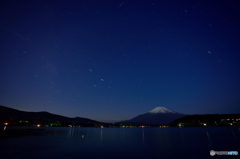 夜空と富士の為の習作