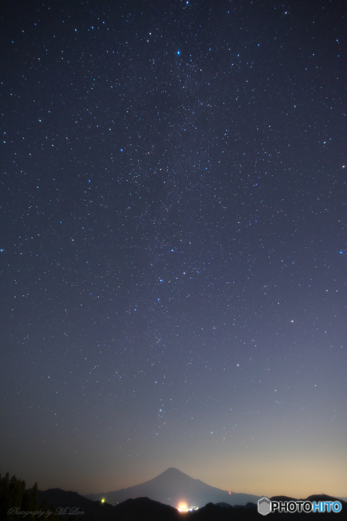 東の空