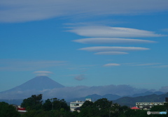 多層の雲