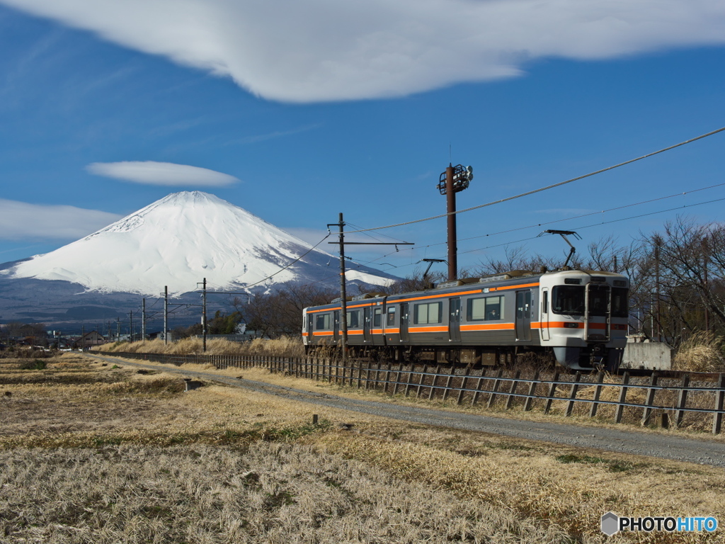 富士向かうローカル線