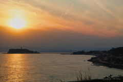 江の島　黄昏