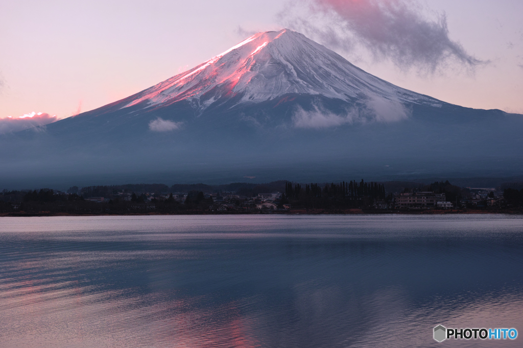 銅（あかがね）の富士