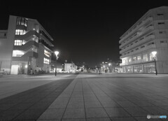 街夜景　インスタントカメラ風