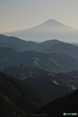 朝もやの景色