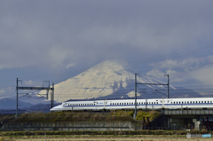 新幹線　with　Mt.fuji