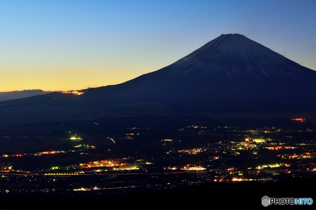 御殿場の夜景