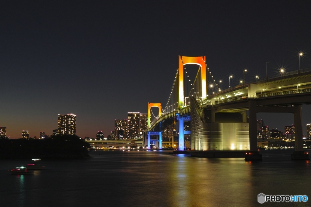 夕暮れレインボー