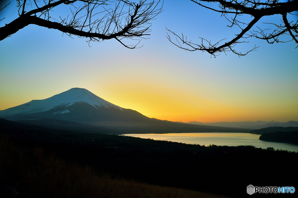 夕暮れ
