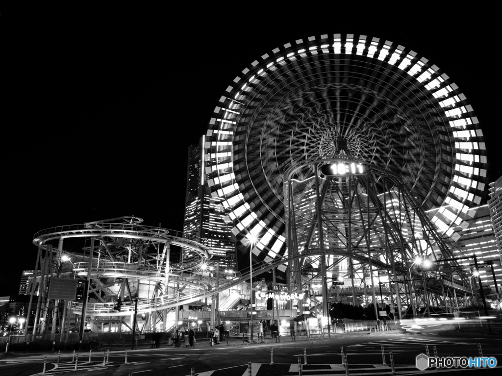 遊園地夜景