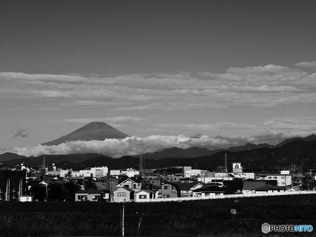 遠見の富士