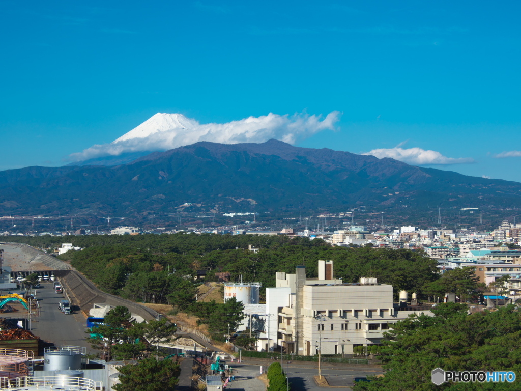 沼津市街の風景