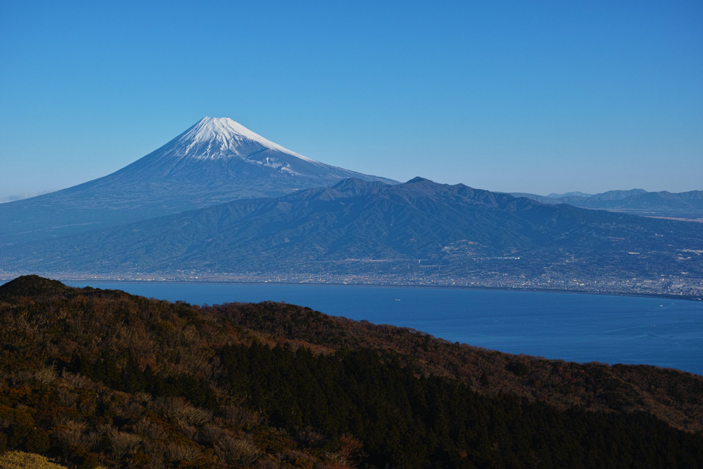 午前の富士