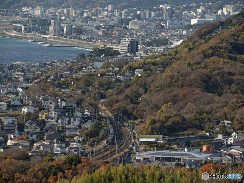 東海道のＳ字カーブ