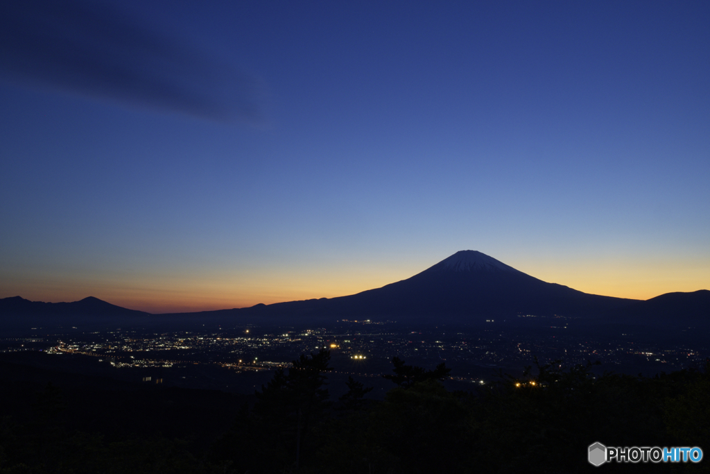 夕残照
