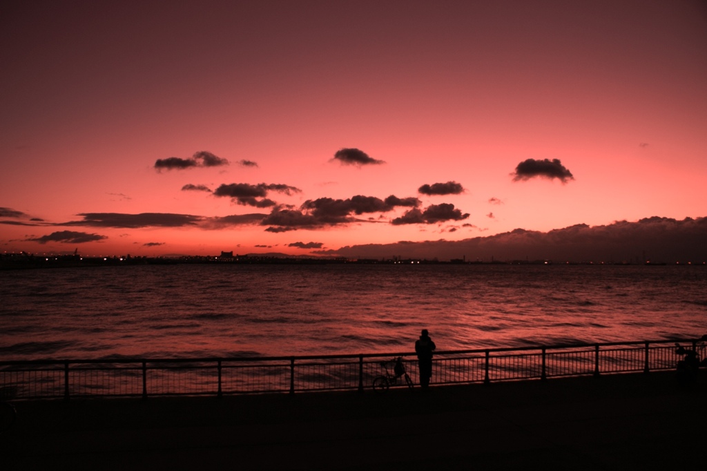 芦屋浜の元旦２００７年