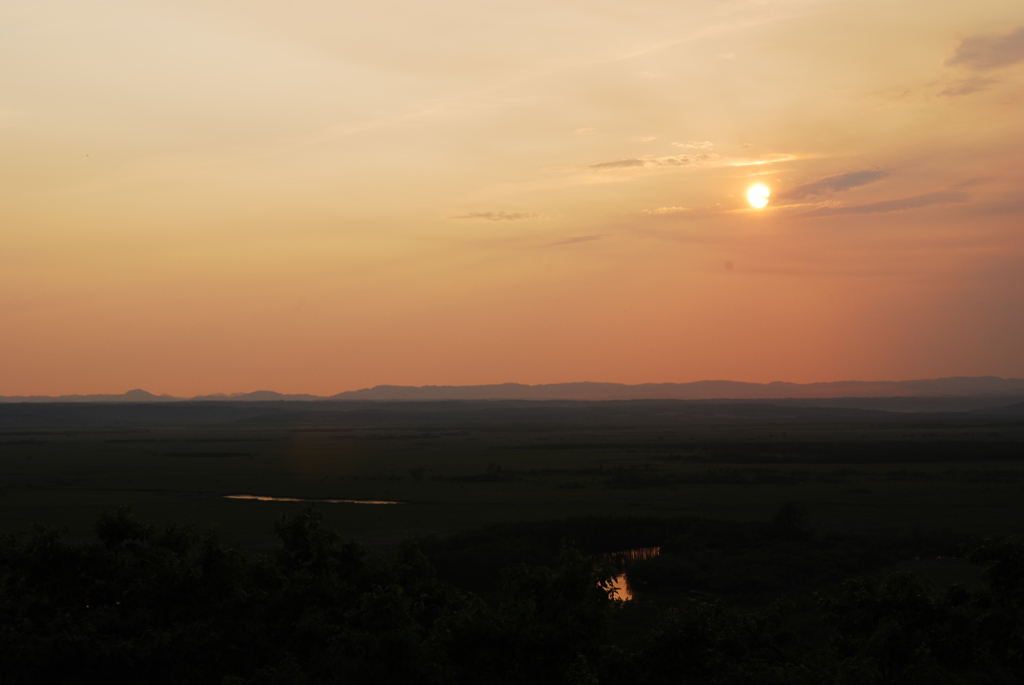 夕暮れ