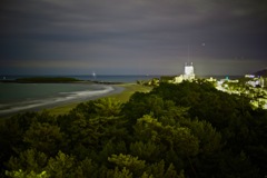 夜の青島ビーチ