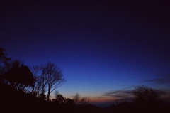 静寂の夕暮れ