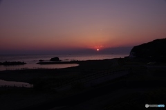 夕暮れ